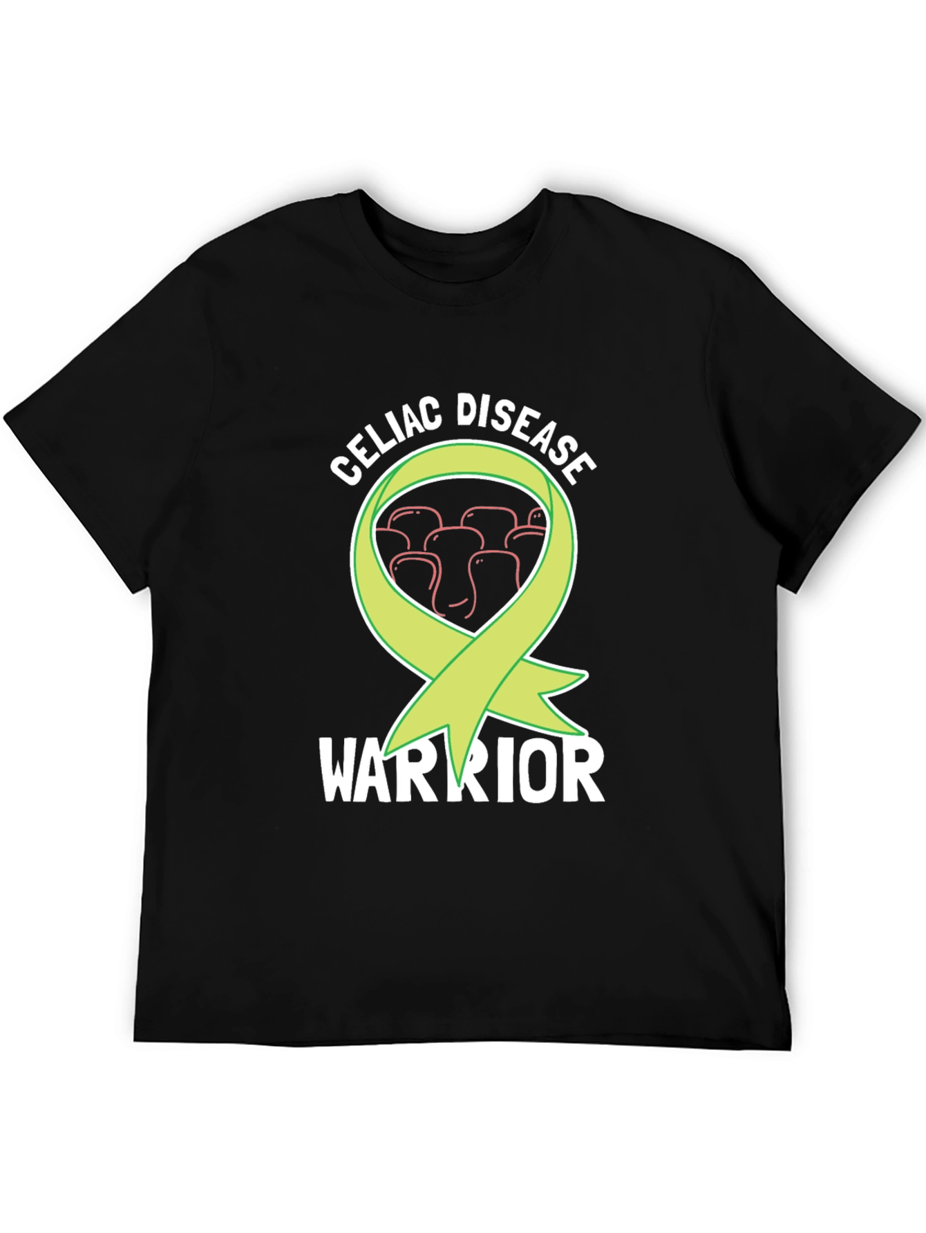 Celiac Disease Warrior T-Shirt - Awareness Ribbon