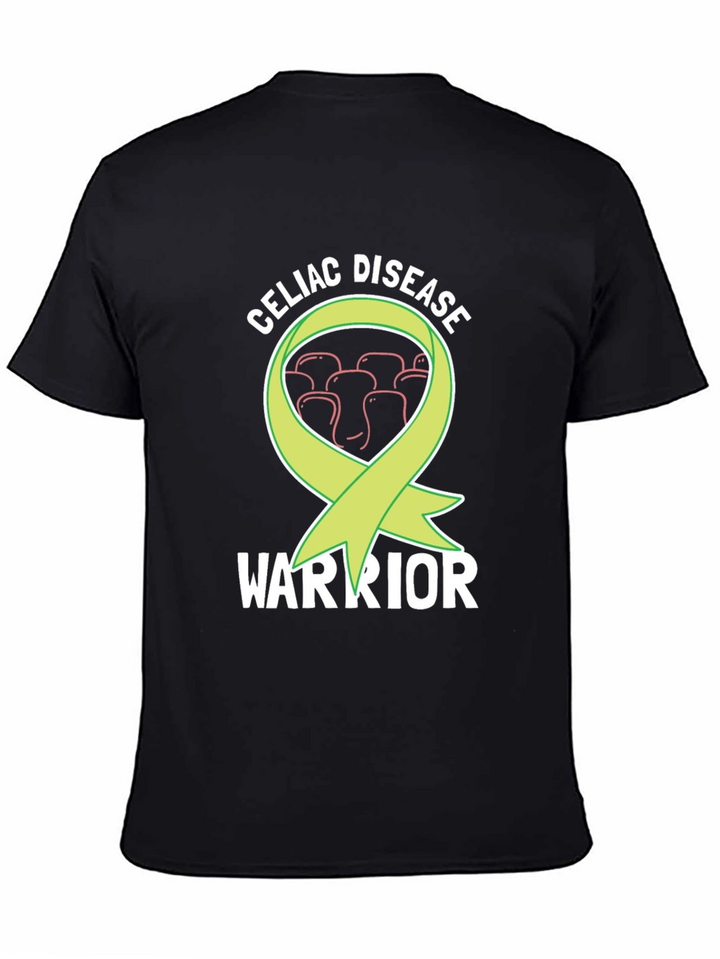 Celiac Disease Warrior T-Shirt - Awareness Ribbon