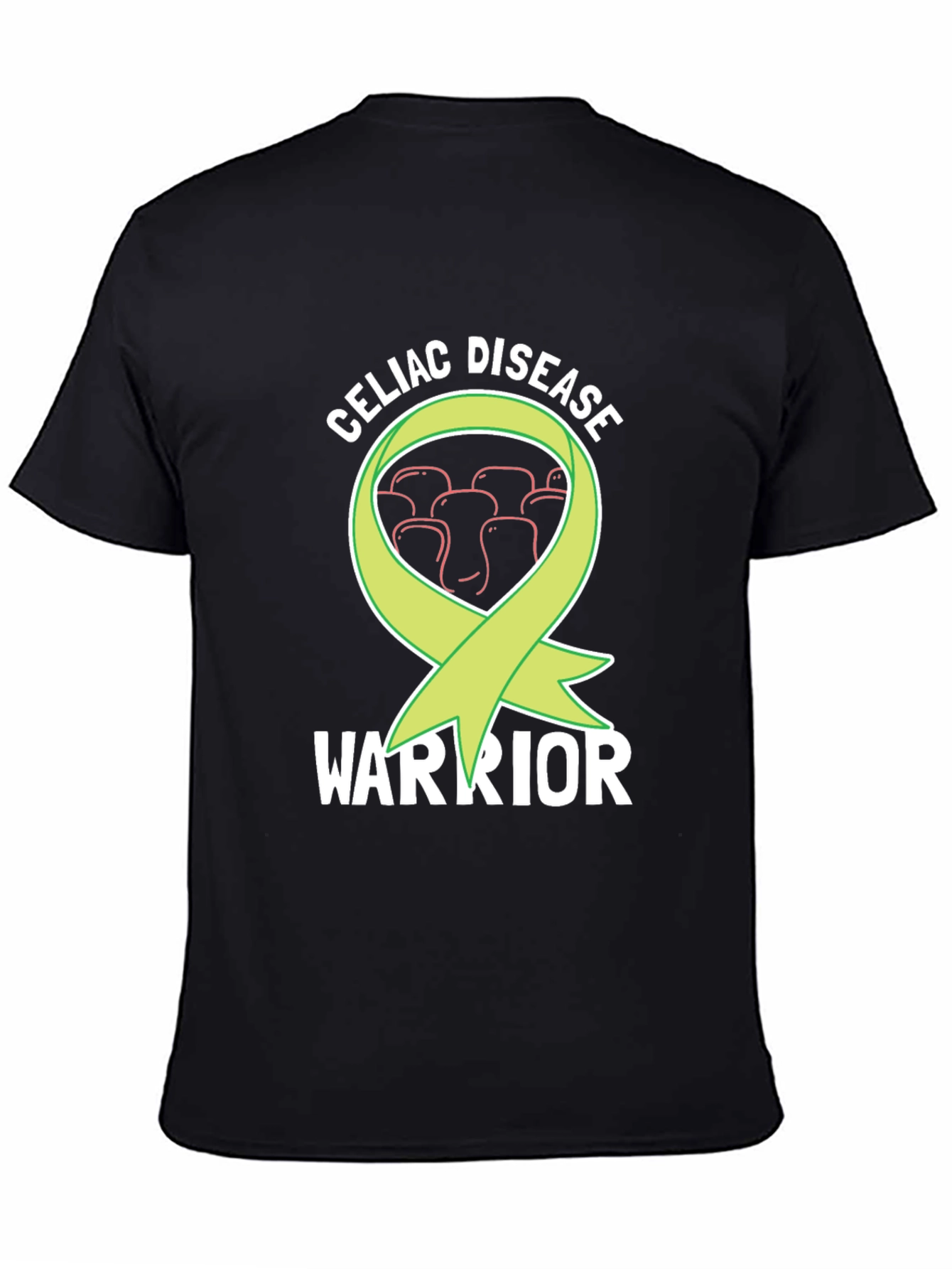 Celiac Disease Warrior T-Shirt - Awareness Ribbon