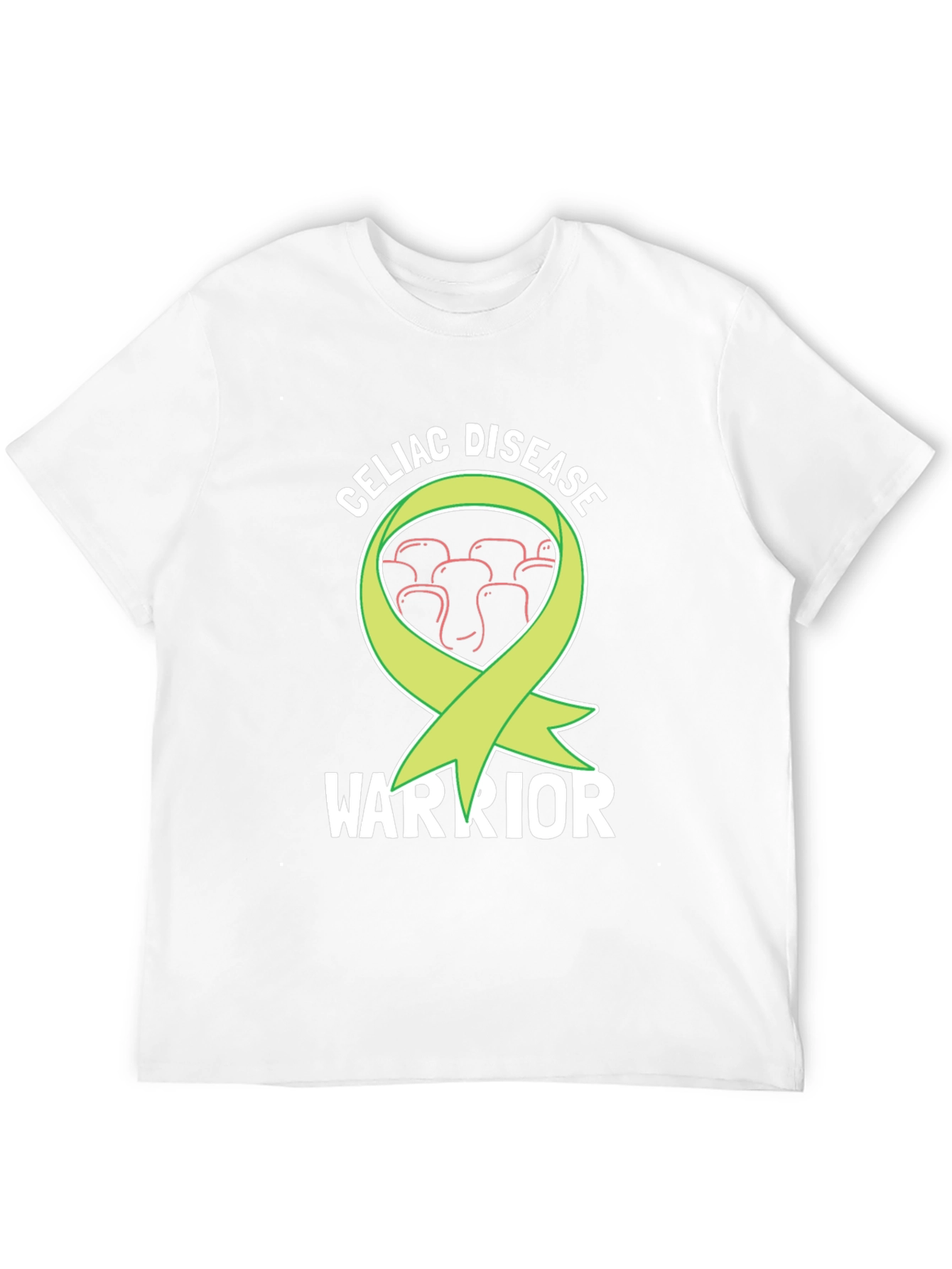 Celiac Disease Warrior T-Shirt - Awareness Ribbon