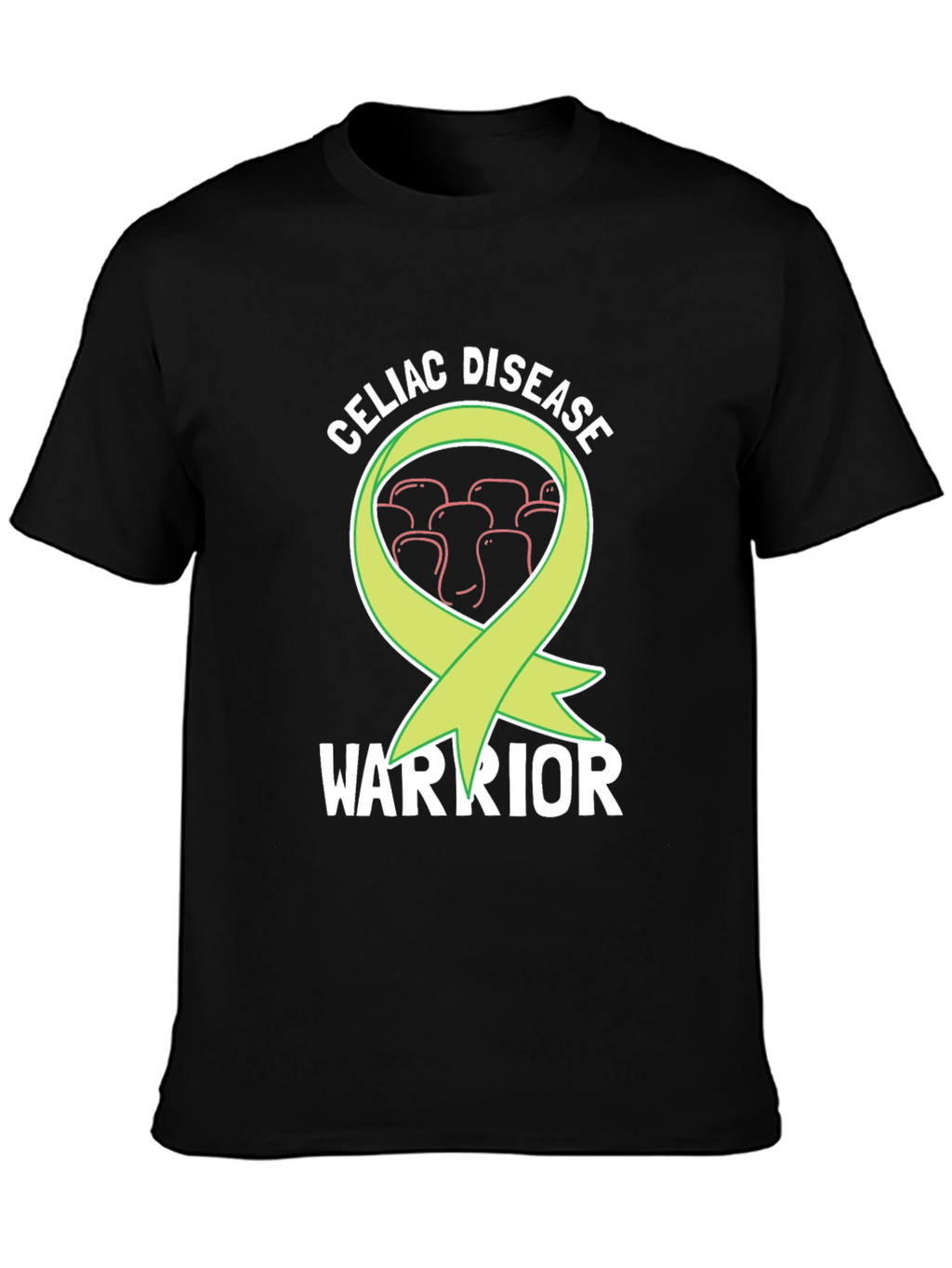 Celiac Disease Warrior T-Shirt - Awareness Ribbon