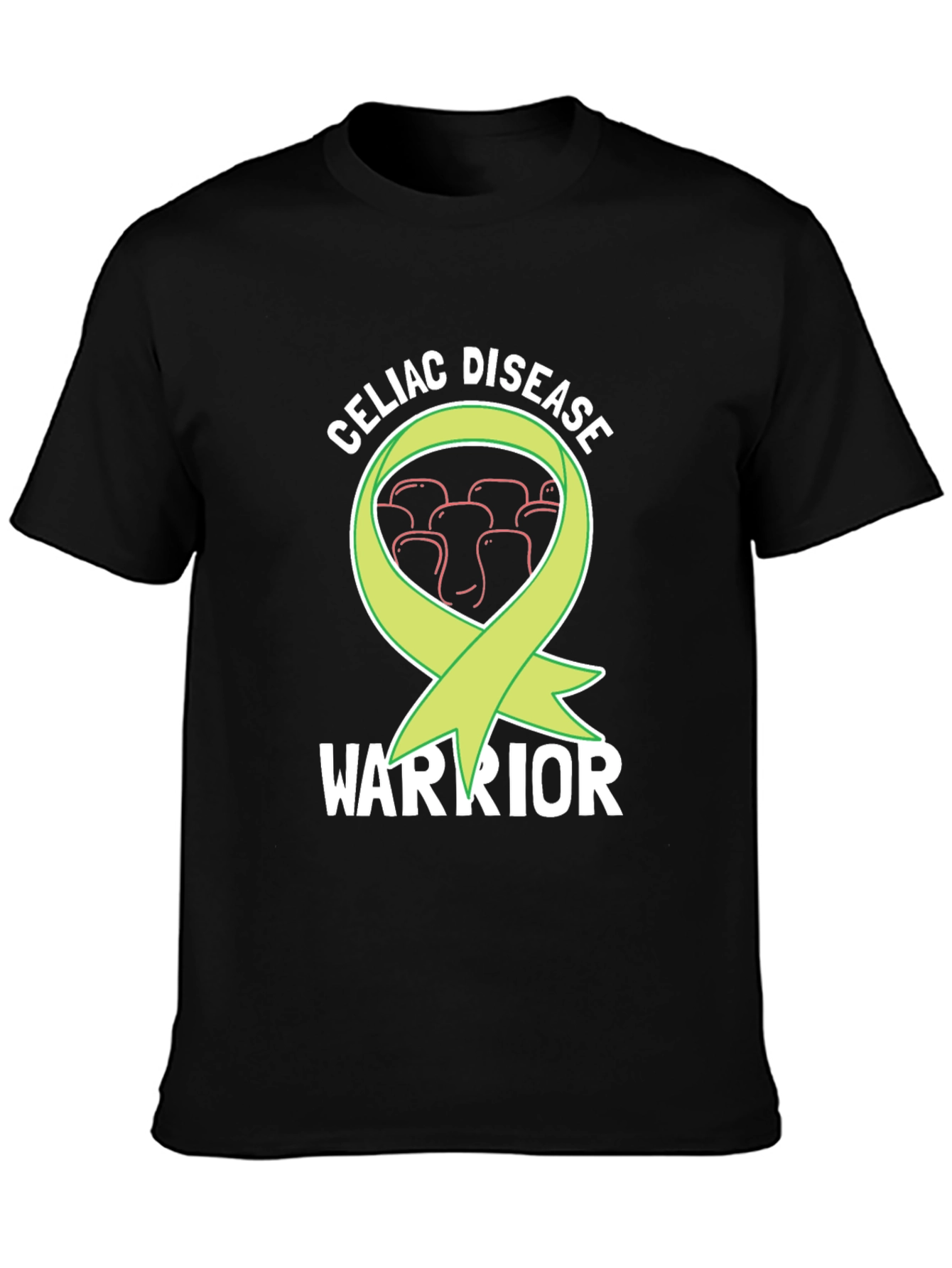 Celiac Disease Warrior T-Shirt - Awareness Ribbon