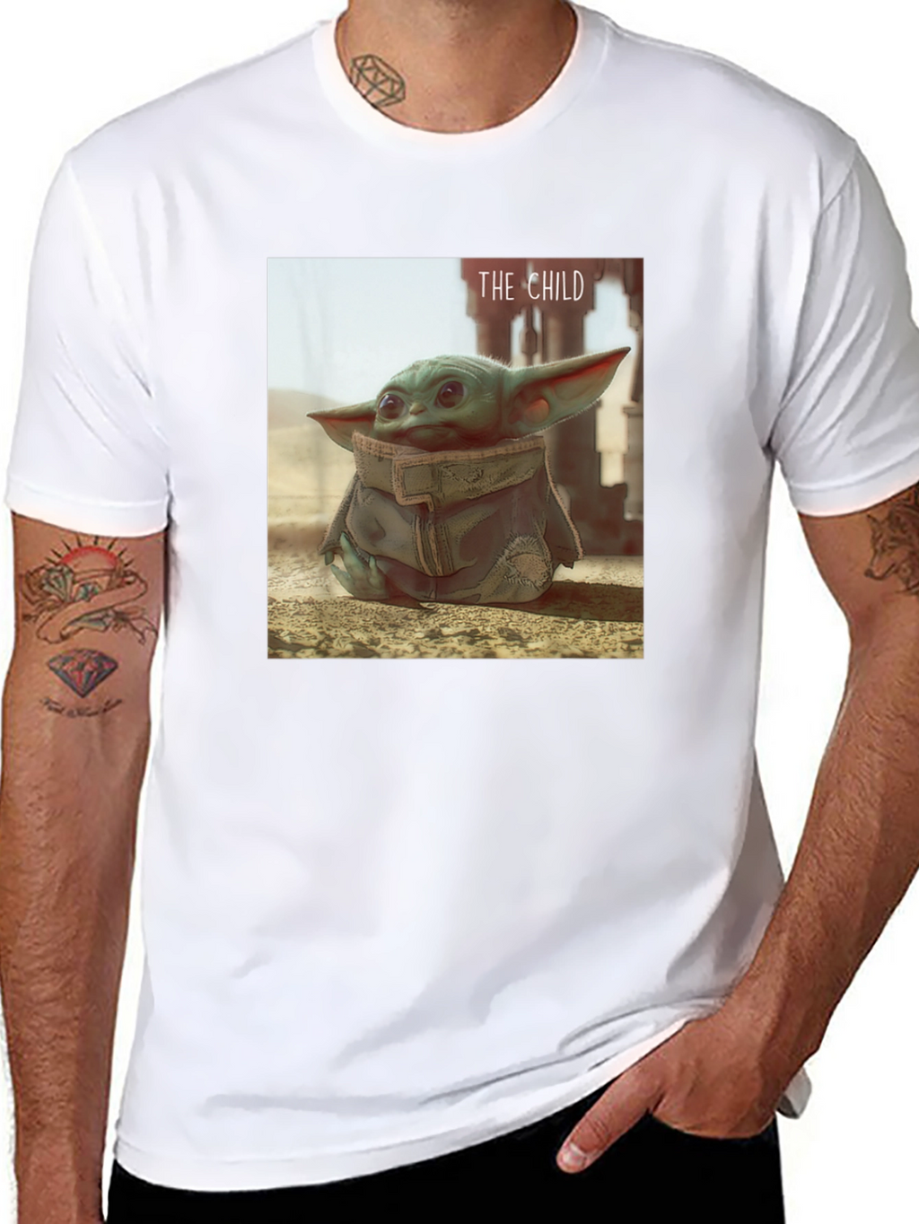The Child Graphic T-Shirt - Grogu Star Wars Tee