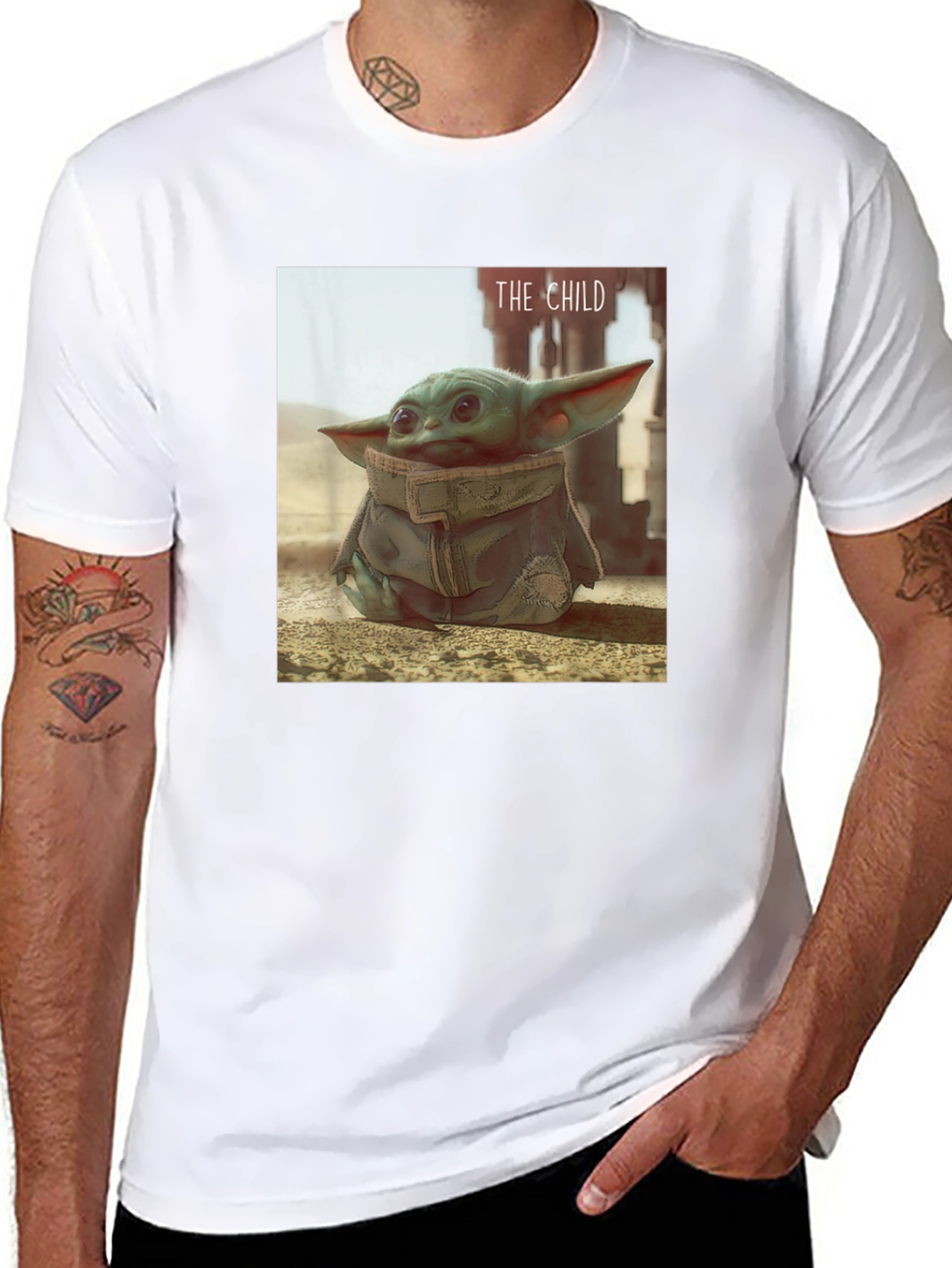 The Child Graphic T-Shirt - Grogu Star Wars Tee