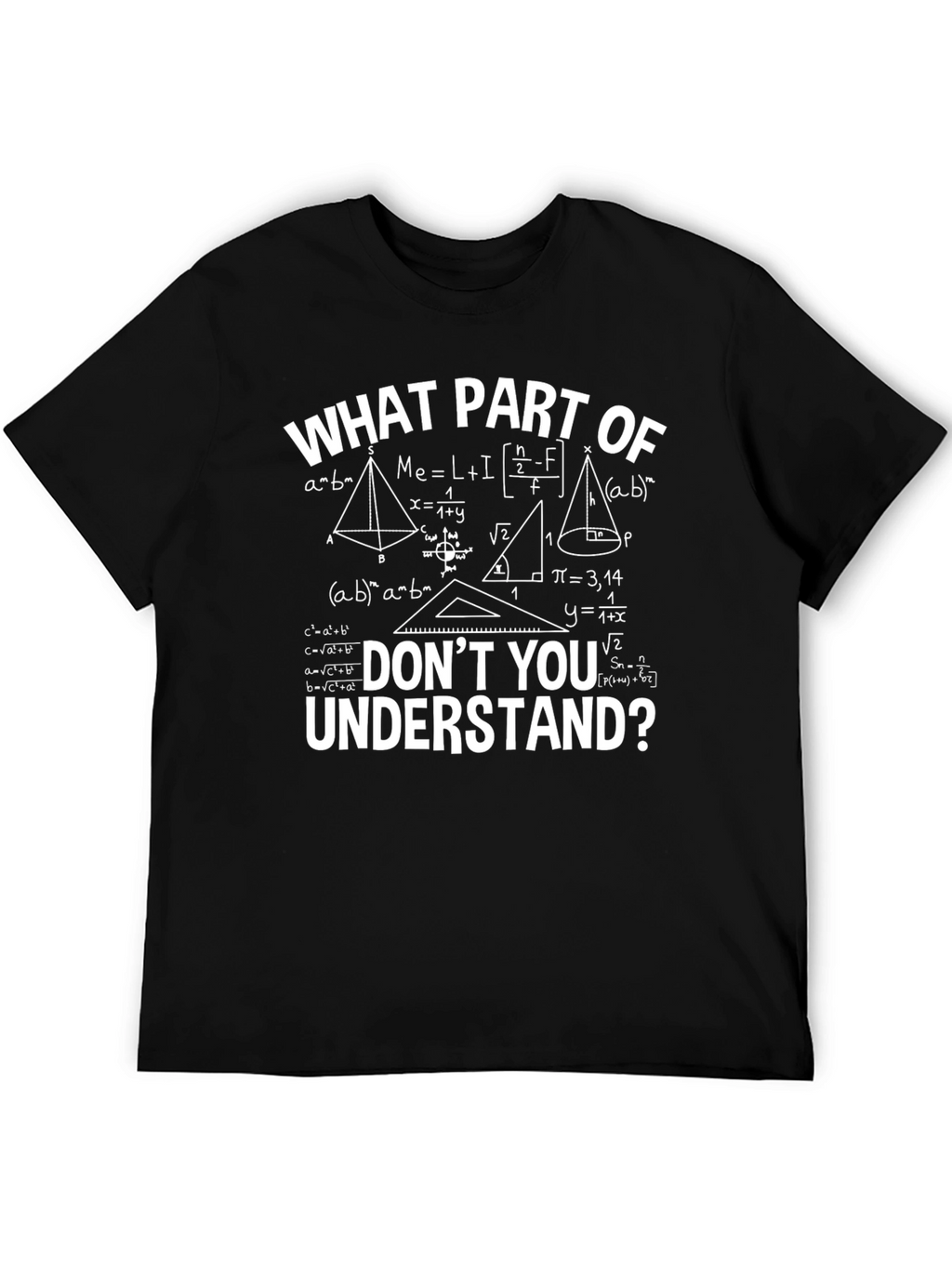 Math Equations Graphic T-Shirt