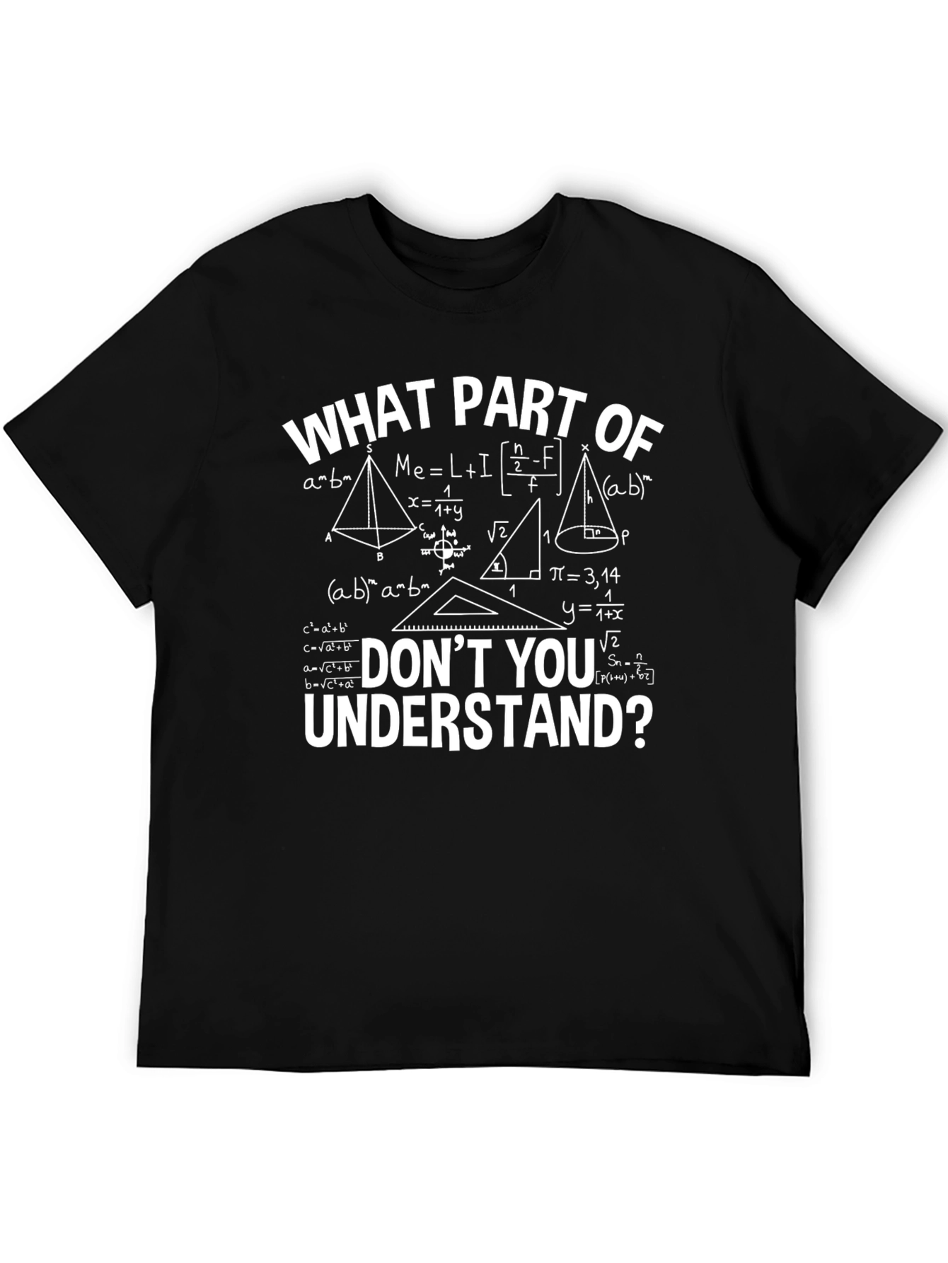 Math Equations Graphic T-Shirt