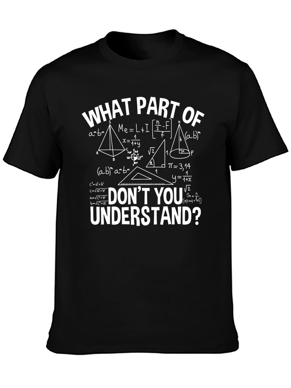 Math Equations Graphic T-Shirt