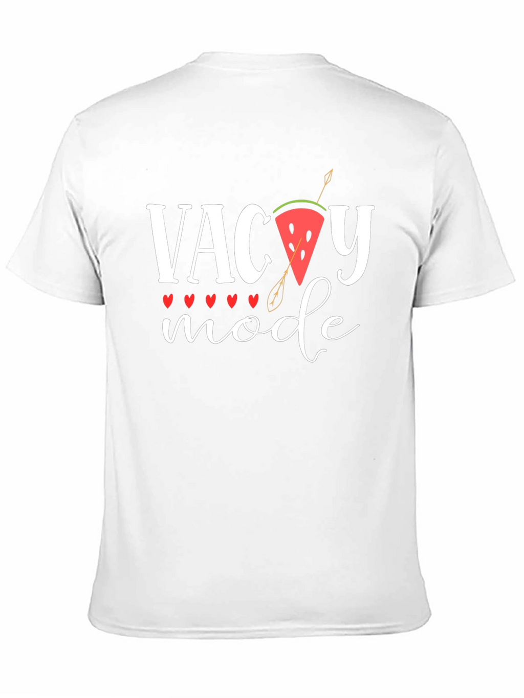 Vacay Mode Black Cotton Graphic Tee