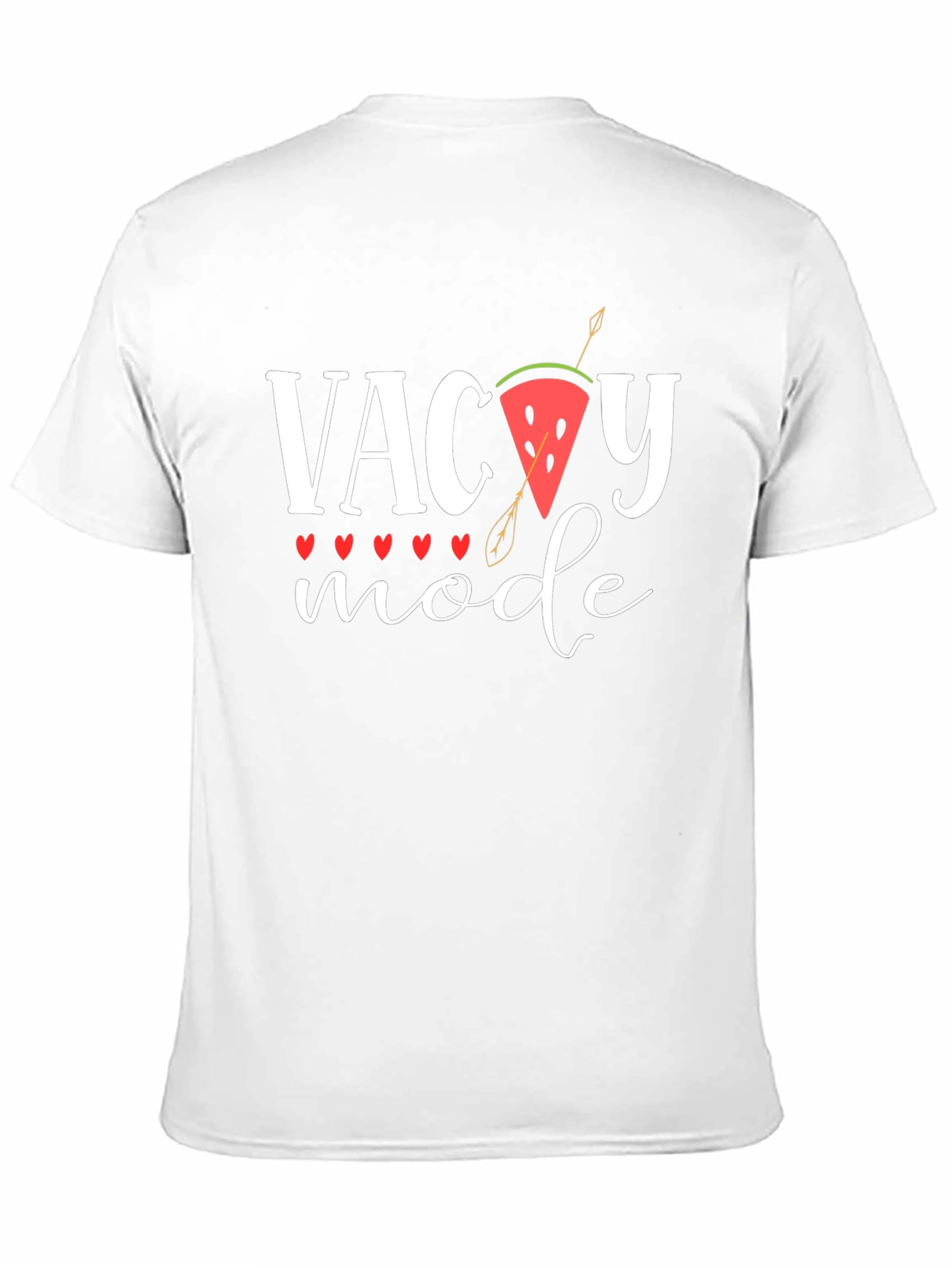 Vacay Mode Black Cotton Graphic Tee