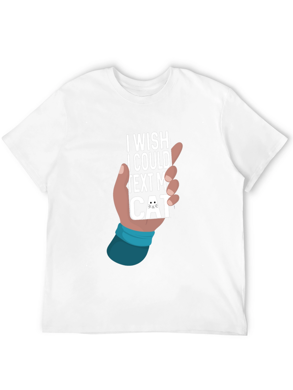 Text My Cat T-Shirt - Novelty Graphic Tee