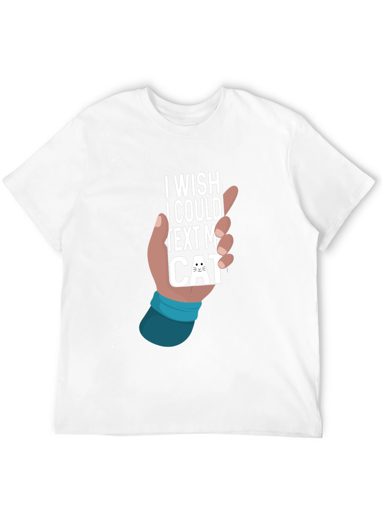 Text My Cat T-Shirt - Novelty Graphic Tee