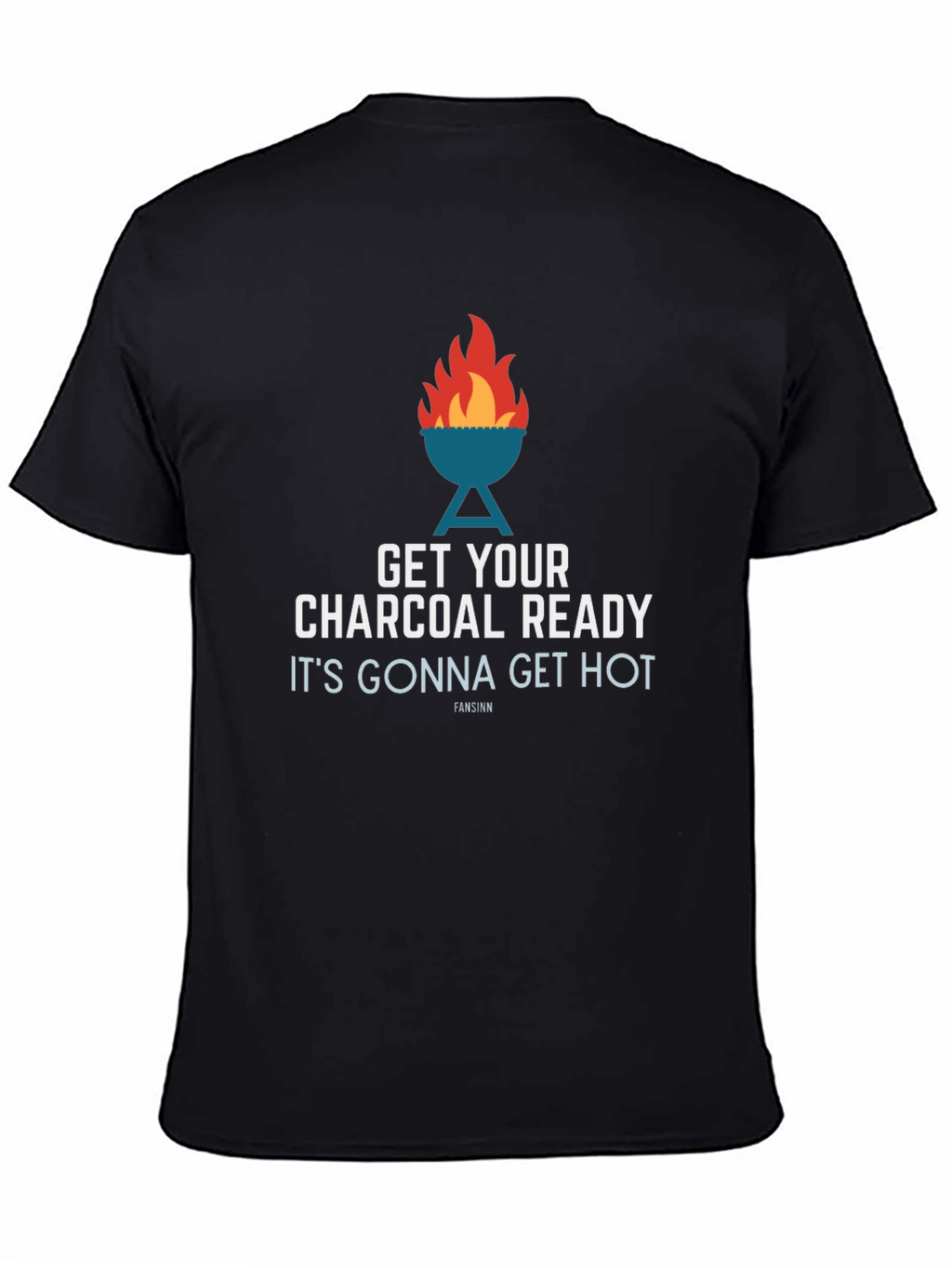 Get Your Charcoal Ready BBQ Graphic Tee