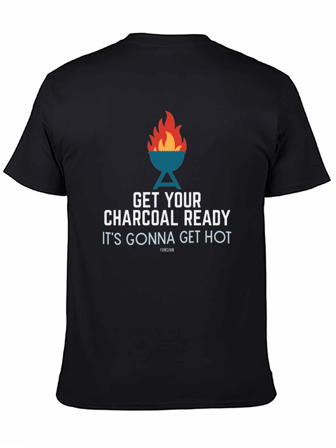 Get Your Charcoal Ready BBQ Graphic Tee