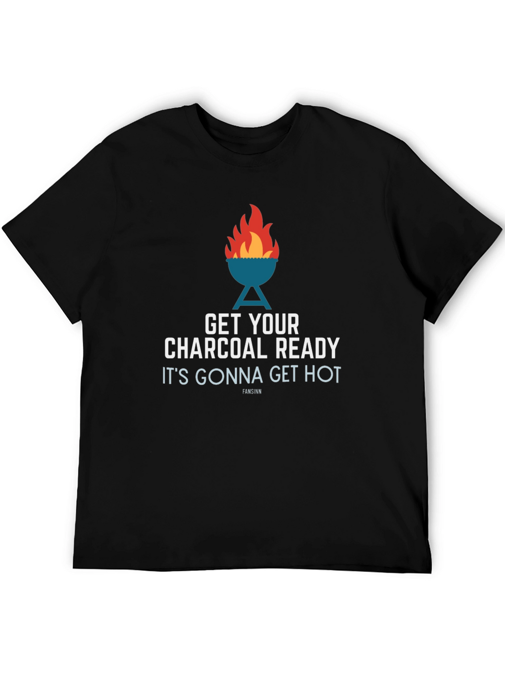 Get Your Charcoal Ready BBQ Graphic Tee