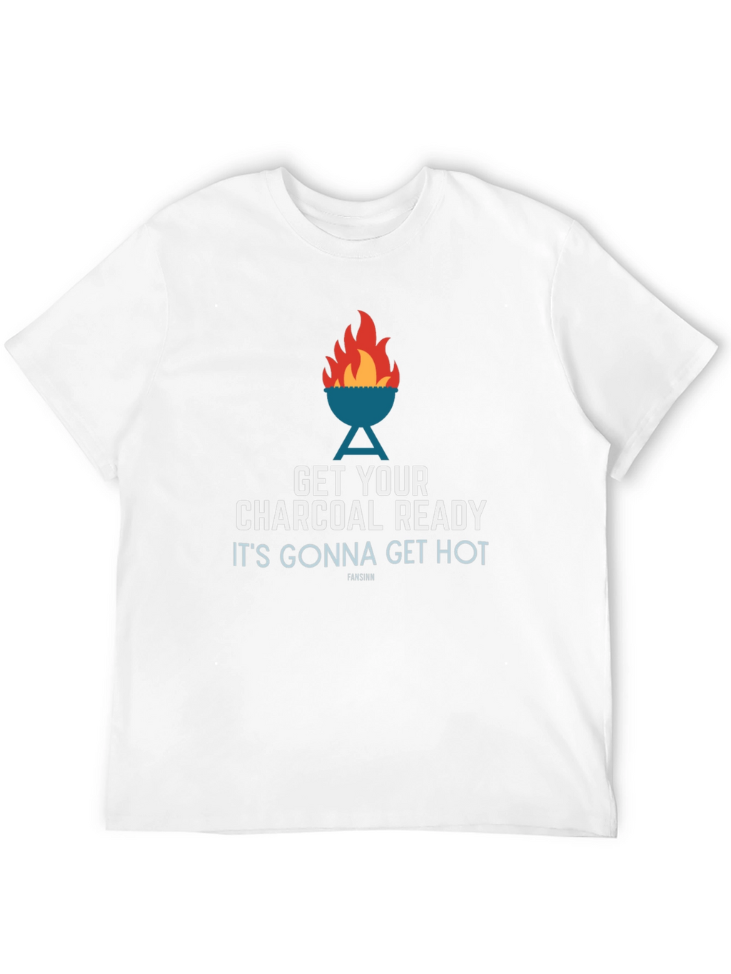 Get Your Charcoal Ready BBQ Graphic Tee