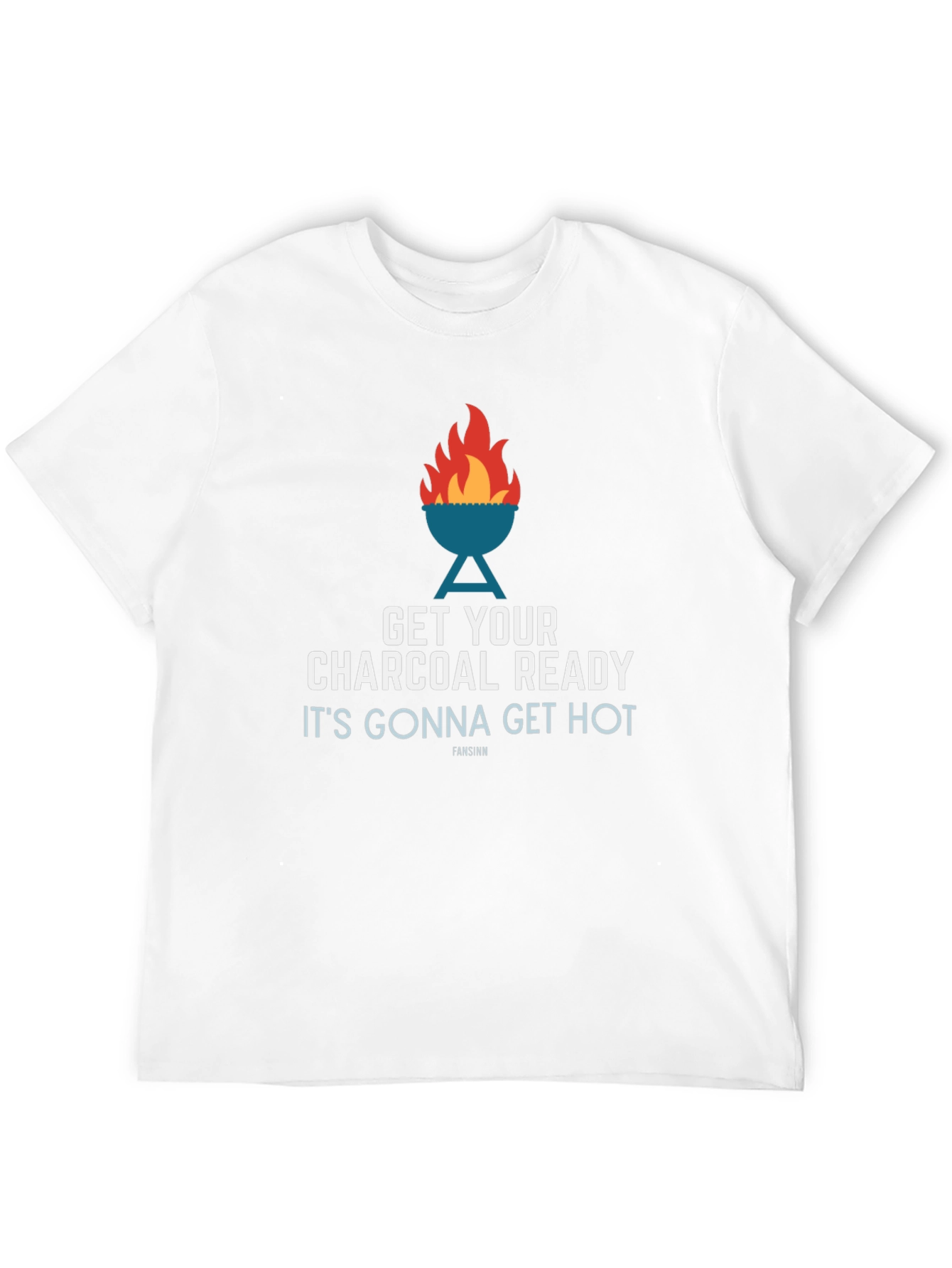 Get Your Charcoal Ready BBQ Graphic Tee