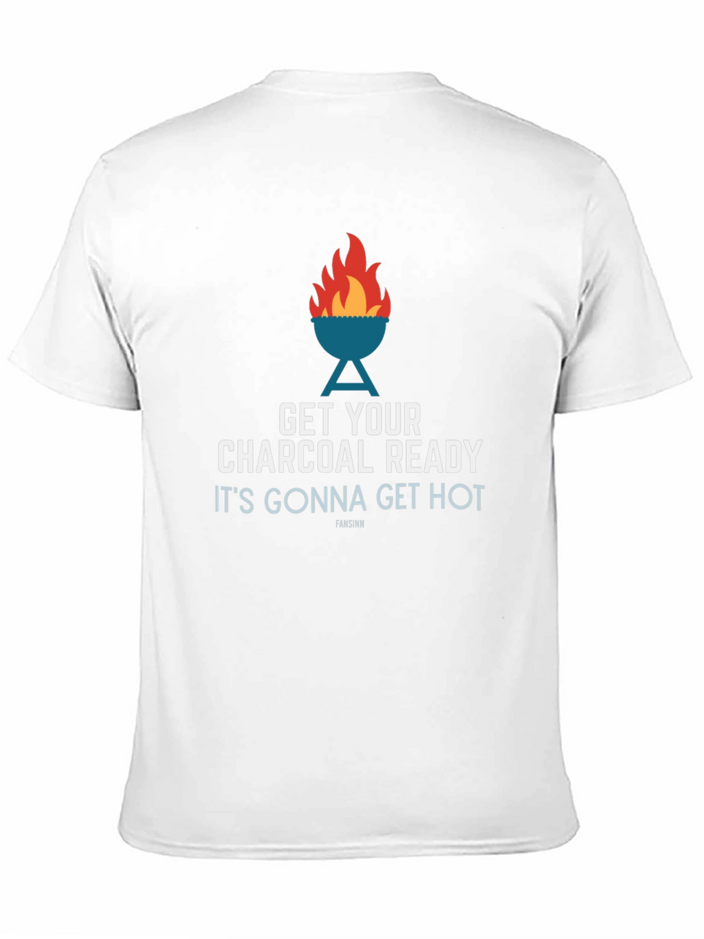 Get Your Charcoal Ready BBQ Graphic Tee