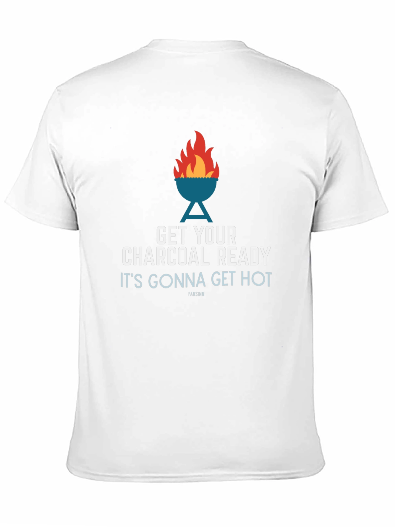 Get Your Charcoal Ready BBQ Graphic Tee
