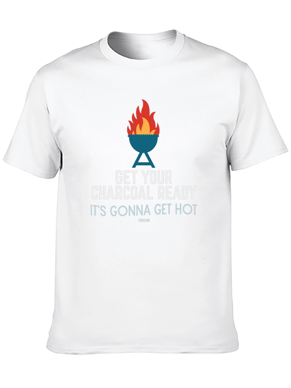 Get Your Charcoal Ready BBQ Graphic Tee
