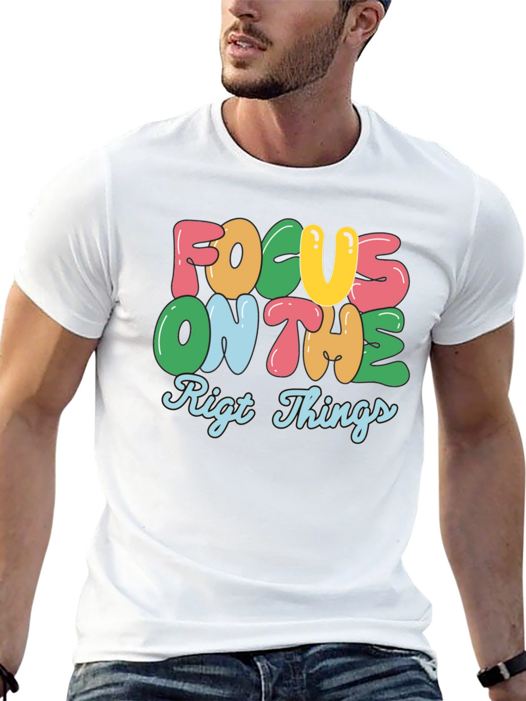 Focus On The Right Things Graphic Tee