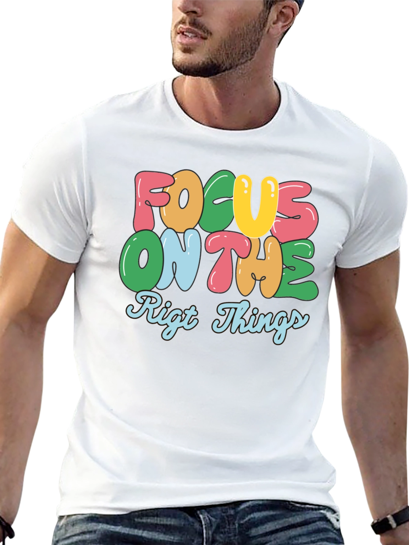 Focus On The Right Things Graphic Tee