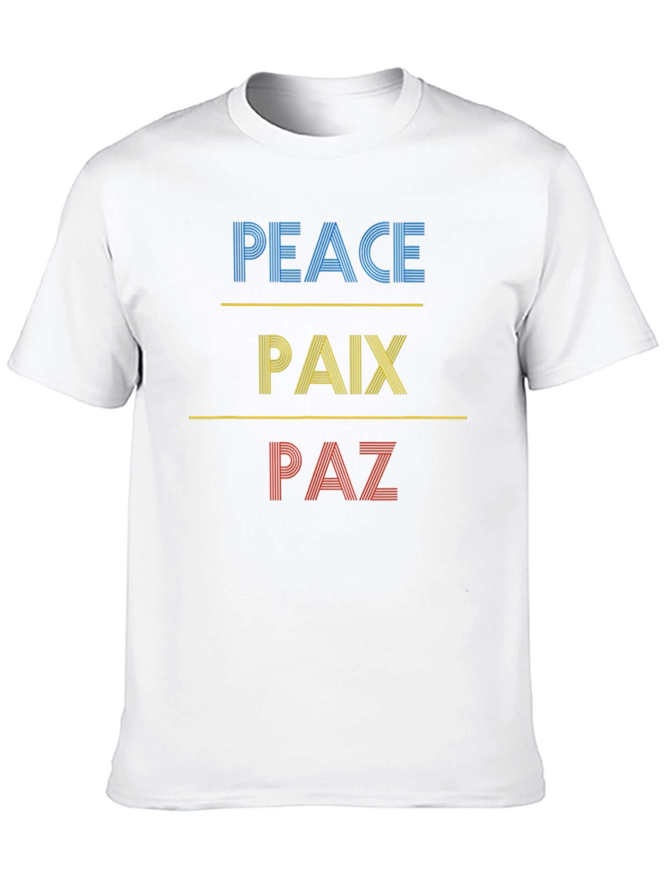 Peace T-Shirt - Multilingual Graphic Tee