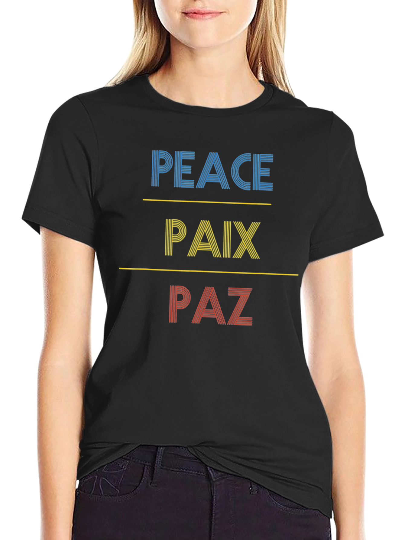 Peace T-Shirt - Multilingual Graphic Tee
