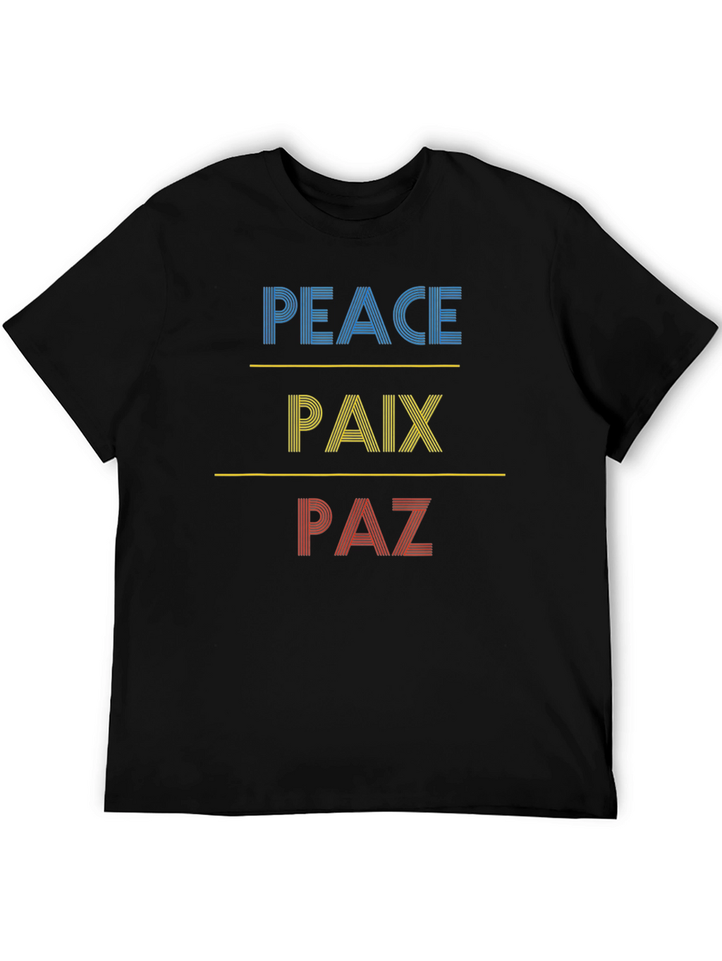 Peace T-Shirt - Multilingual Graphic Tee