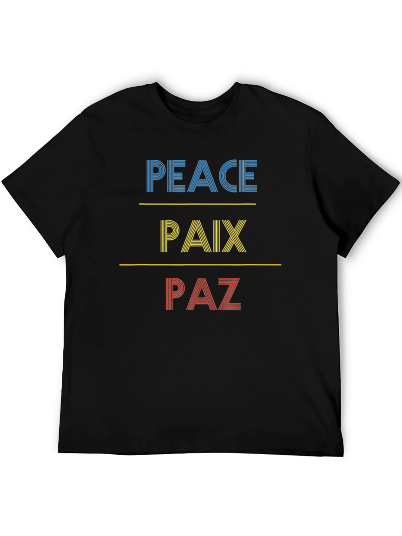 Peace T-Shirt - Multilingual Graphic Tee
