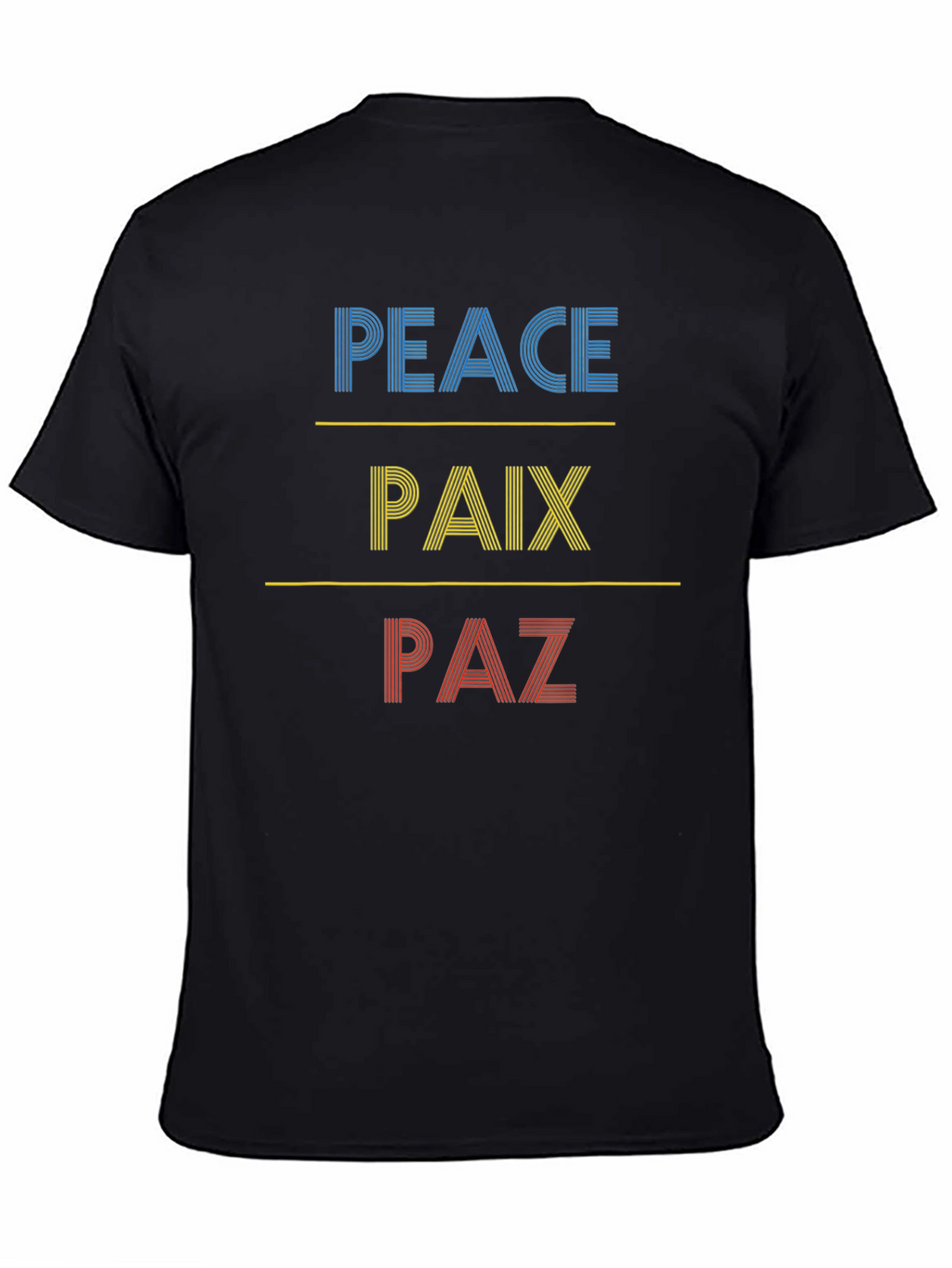 Peace T-Shirt - Multilingual Graphic Tee