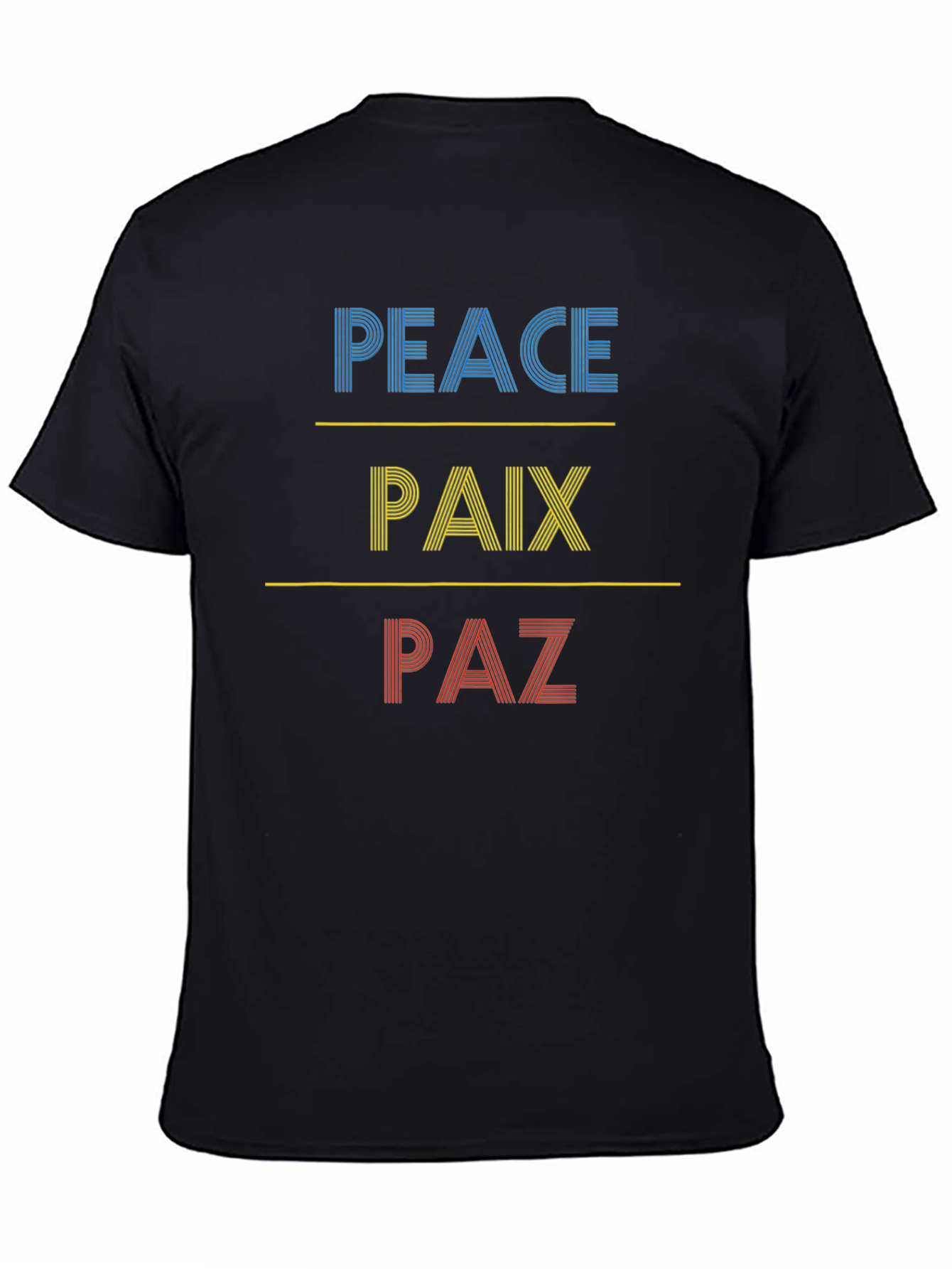 Peace T-Shirt - Multilingual Graphic Tee