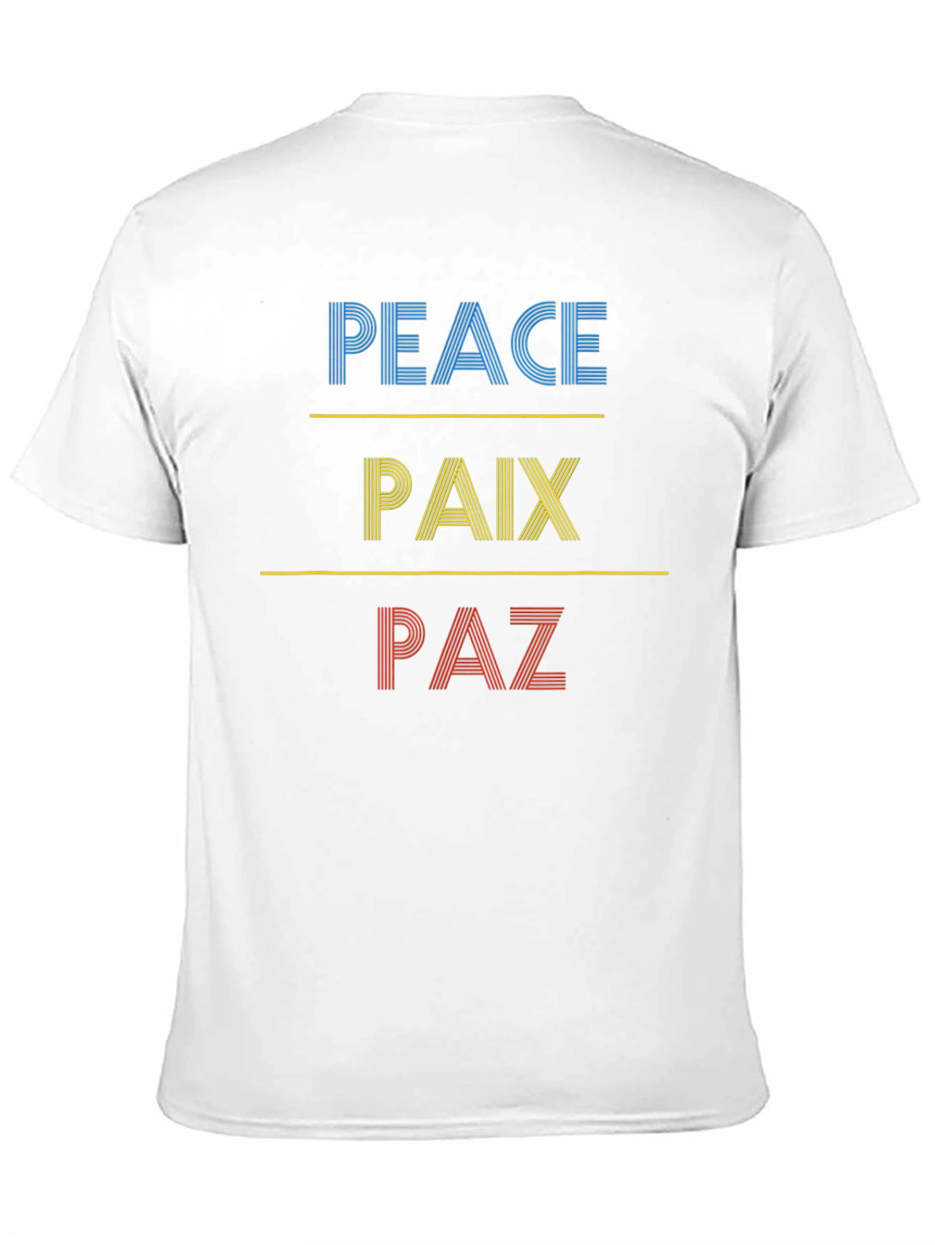 Peace T-Shirt - Multilingual Graphic Tee