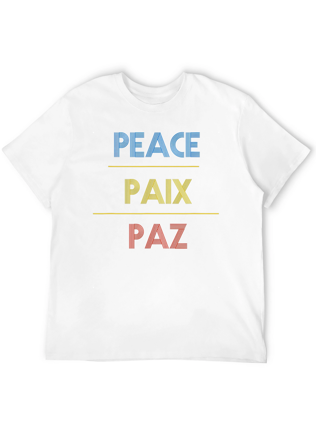 Peace T-Shirt - Multilingual Graphic Tee