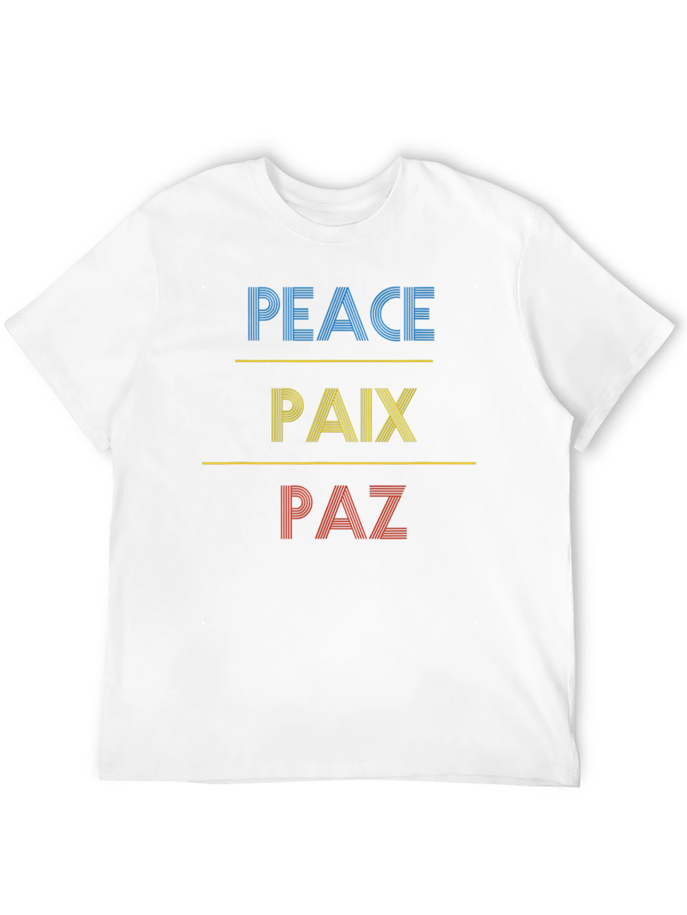 Peace T-Shirt - Multilingual Graphic Tee