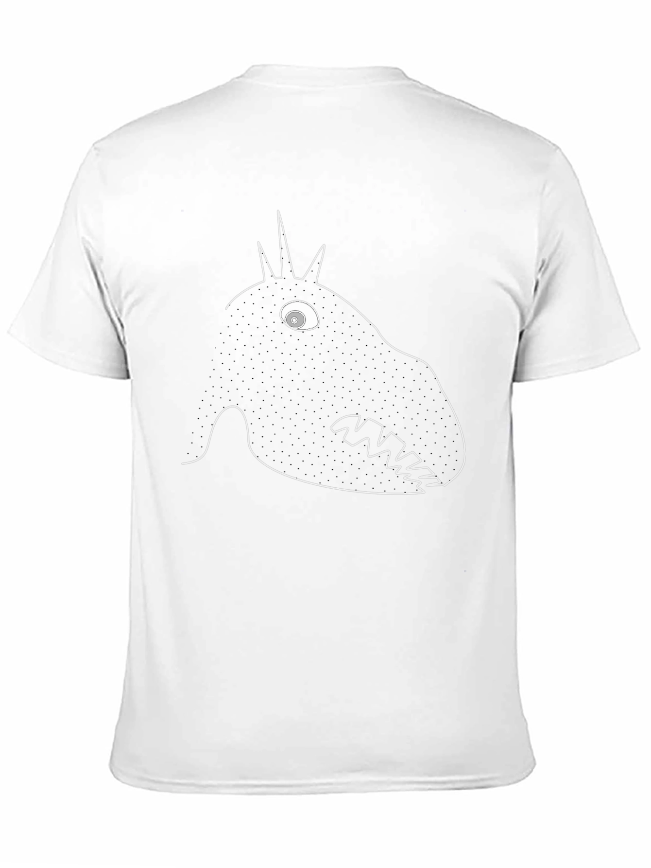 Monster Graphic Tee - Mens Black T-Shirt