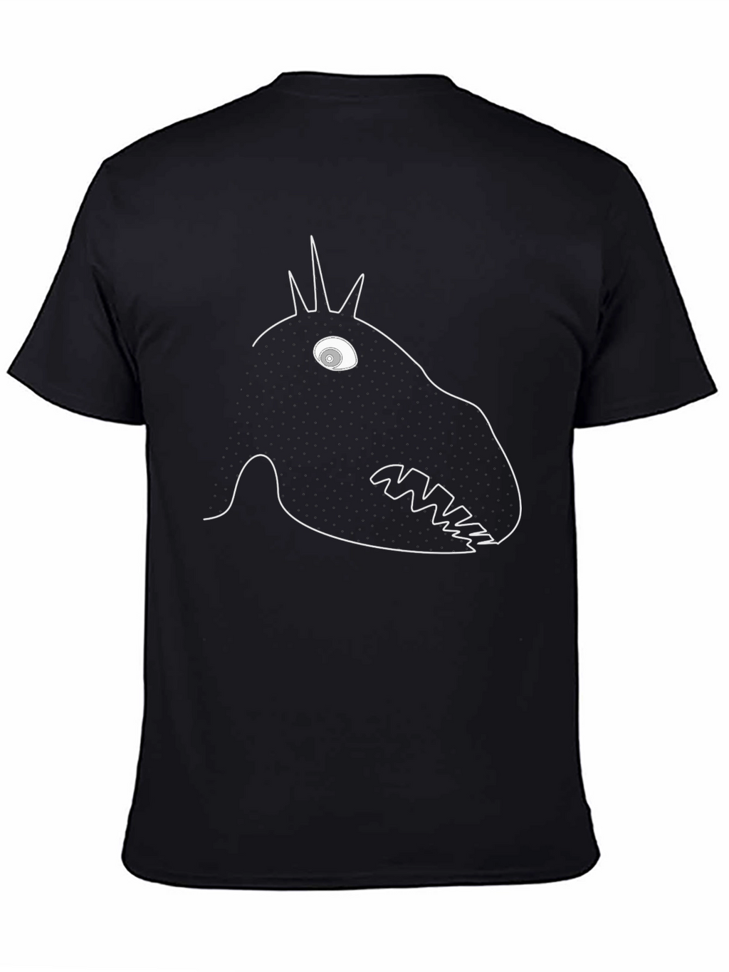 Monster Graphic Tee - Mens Black T-Shirt