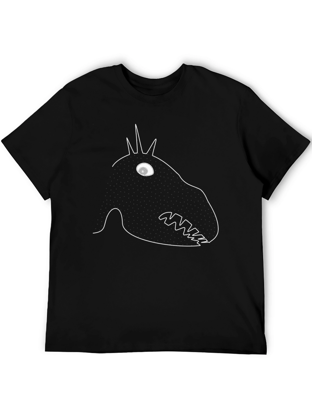 Monster Graphic Tee - Mens Black T-Shirt