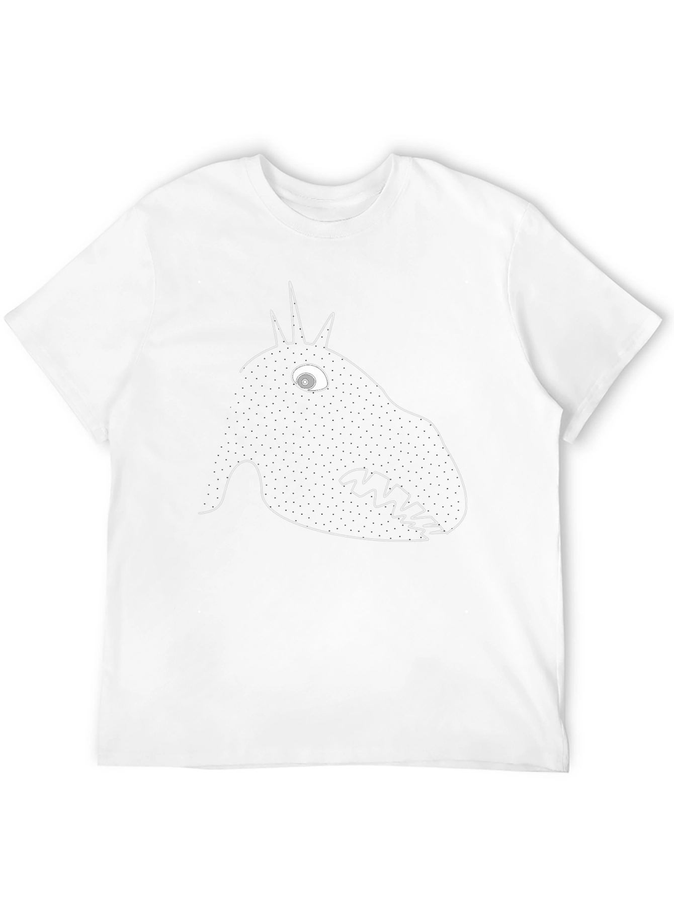 Monster Graphic Tee - Mens Black T-Shirt