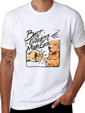 Best Golden Mom Ever Black Graphic Tee