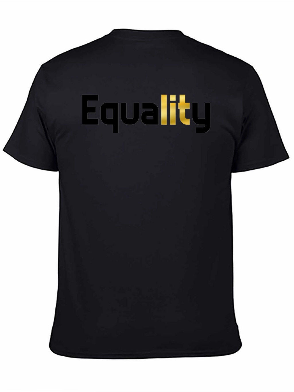 Equality Statement Tee - Black
