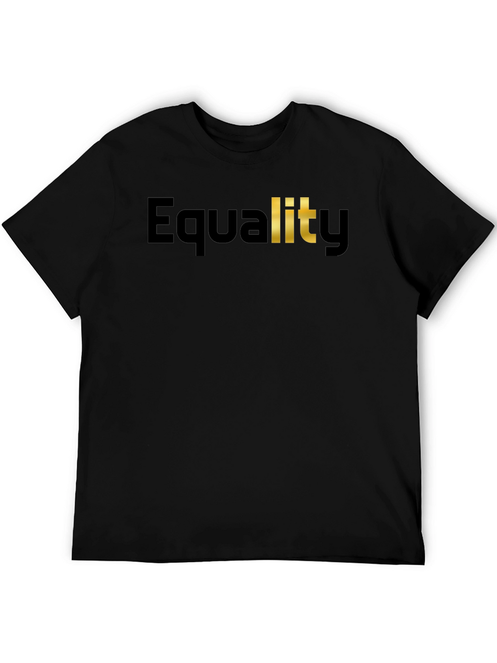 Equality Statement Tee - Black
