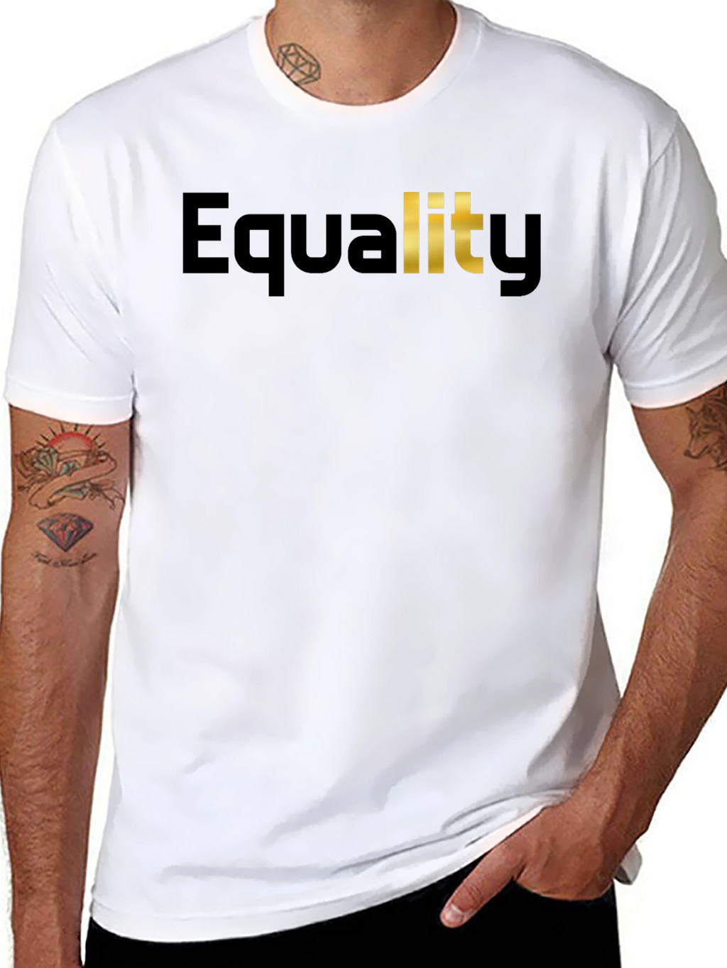 Equality Statement Tee - Black