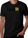 Equality Statement Tee - Black