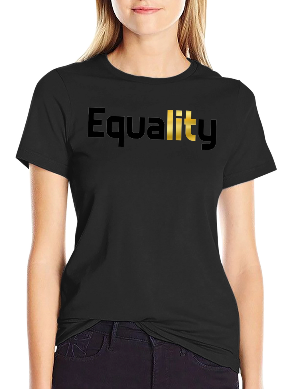 Equality Statement Tee - Black