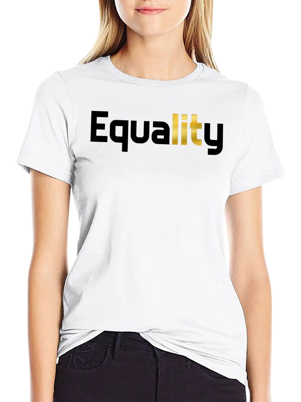 Equality Statement Tee - Black