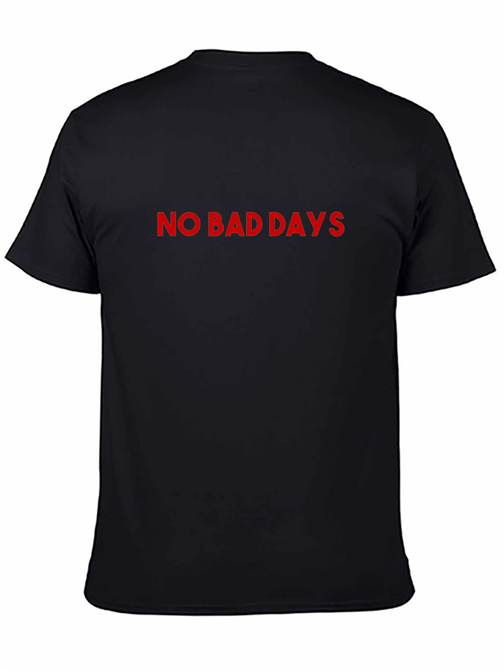 No Bad Days Graphic Tee - Black Casual T-Shirt