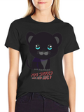 Cute Black Panther Tee - You Should Fear Me!