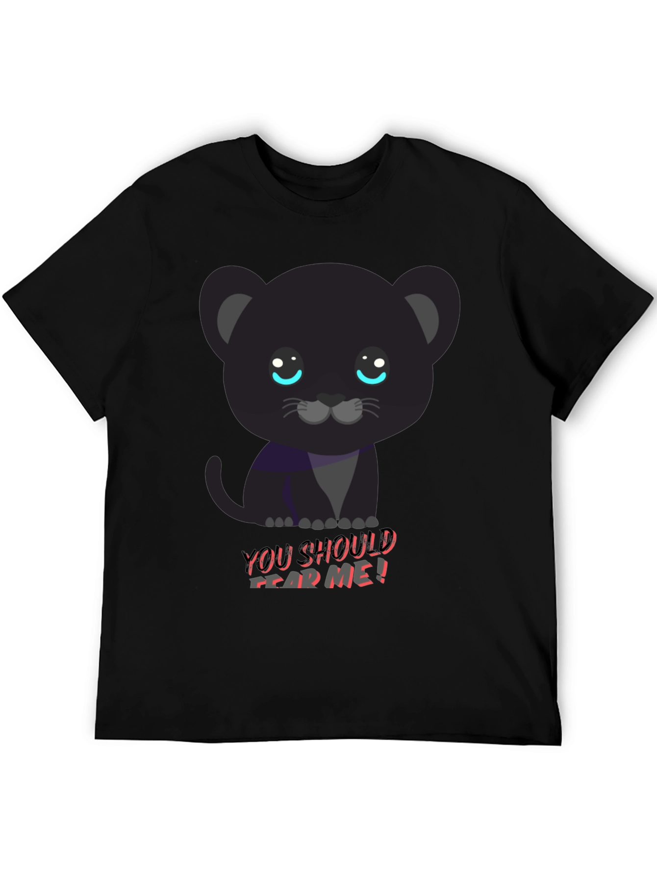 Cute Black Panther Tee - You Should Fear Me!