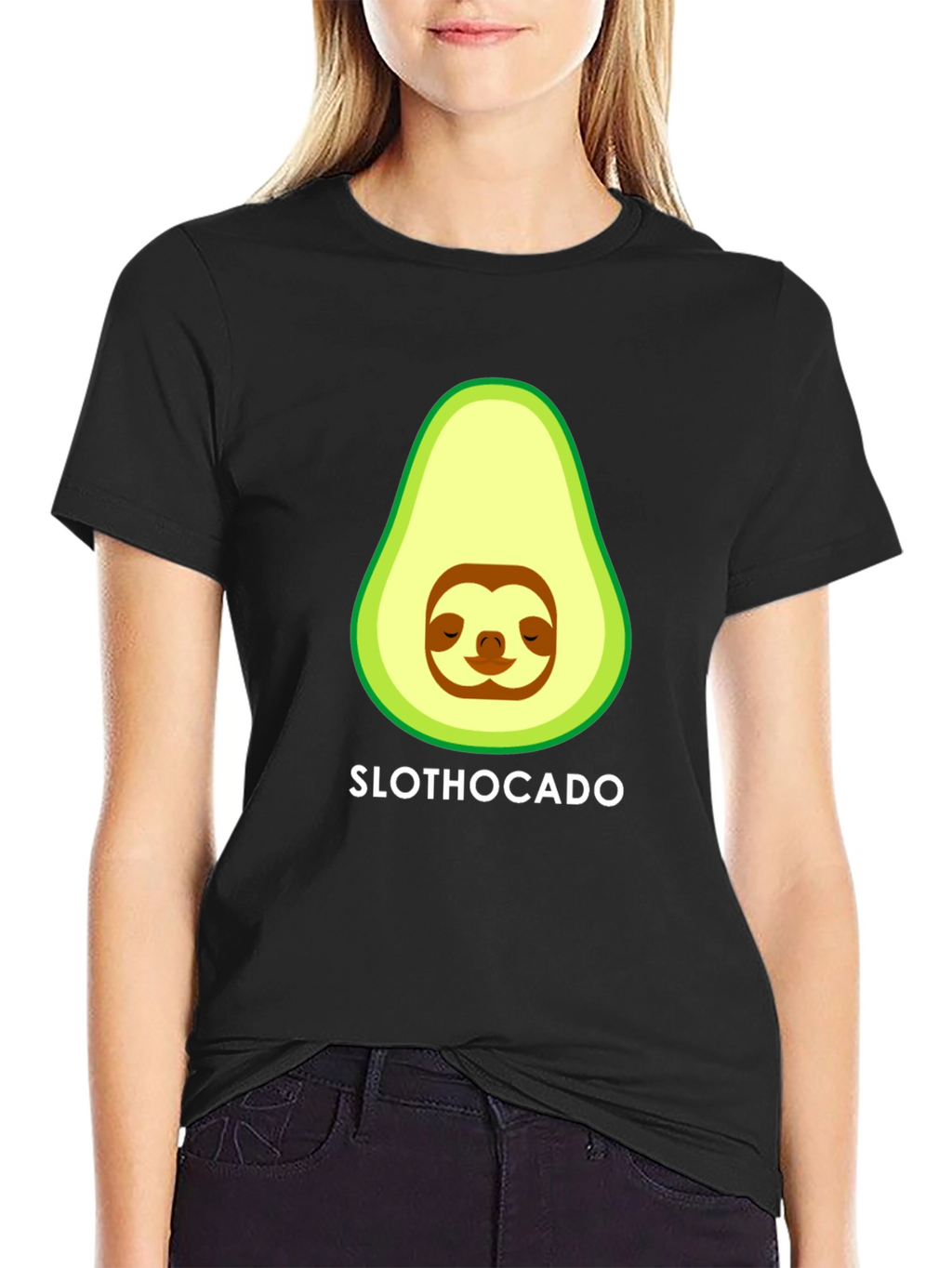 Slothocado T-Shirt - Funny Avocado Sloth Graphic Tee
