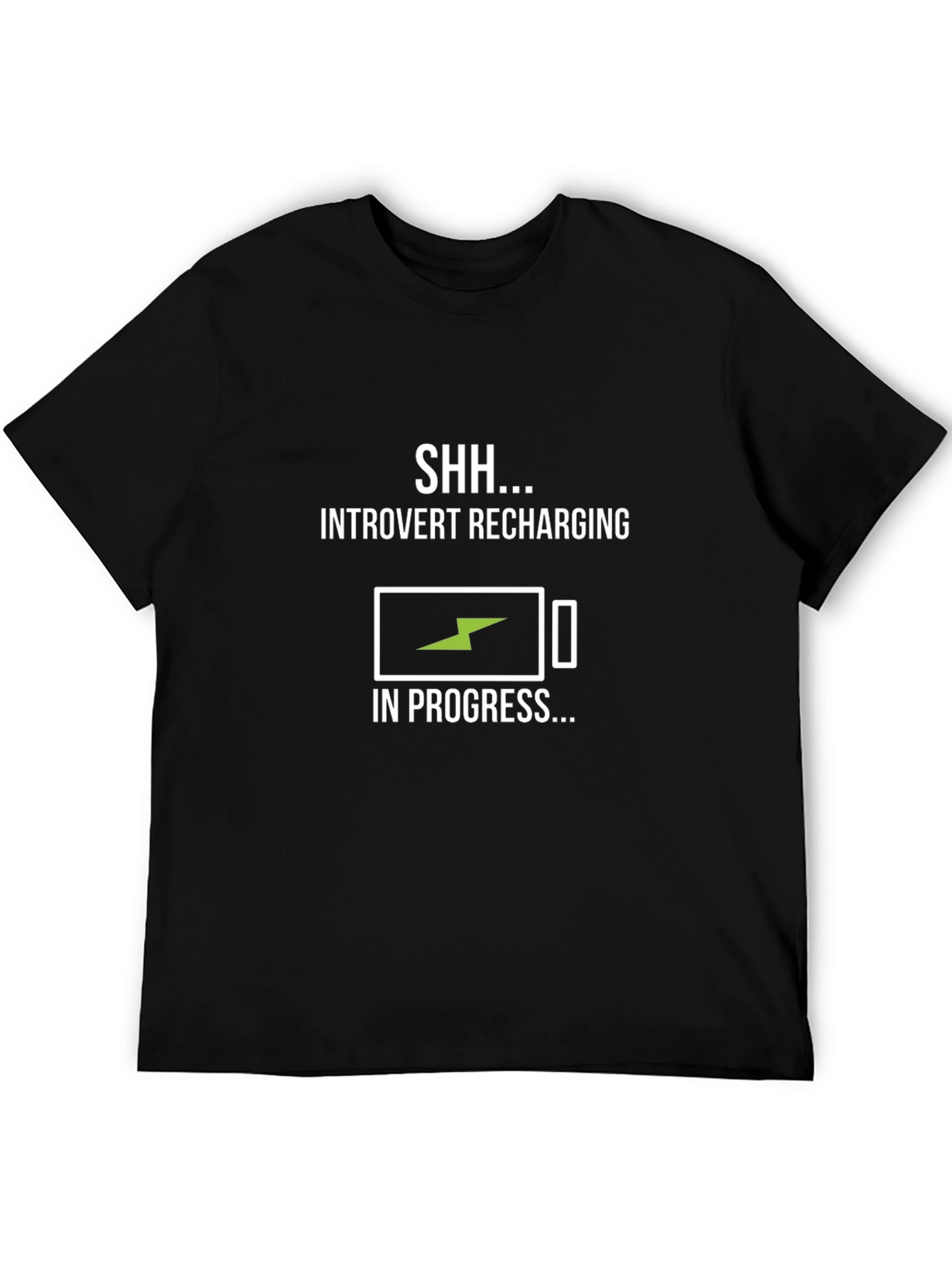 Introvert Recharging Funny Graphic T-Shirt